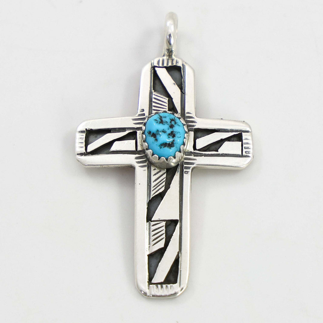 Turquoise Cross Pendant