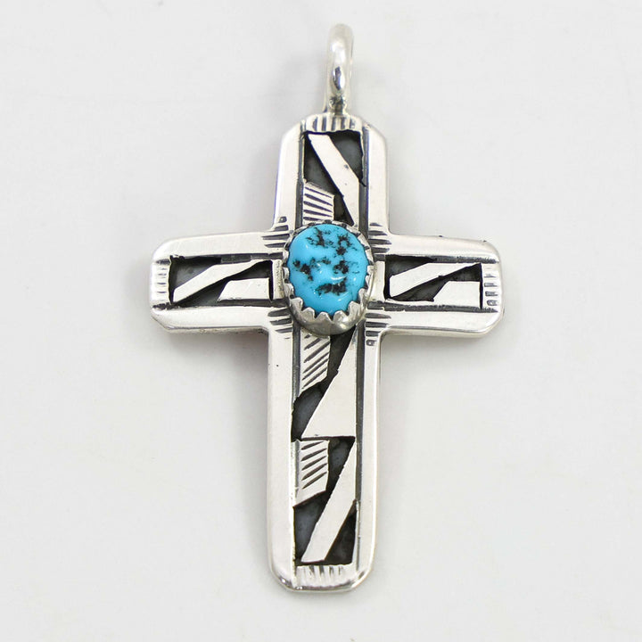Turquoise Cross Pendant