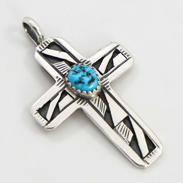 Turquoise Cross Pendant