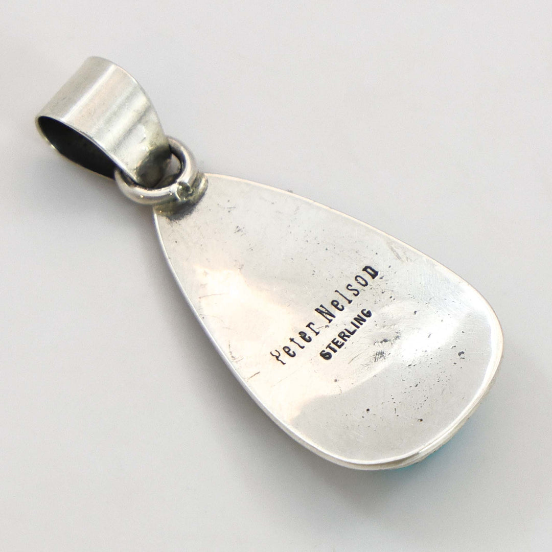 Blue Bird Turquoise Pendant