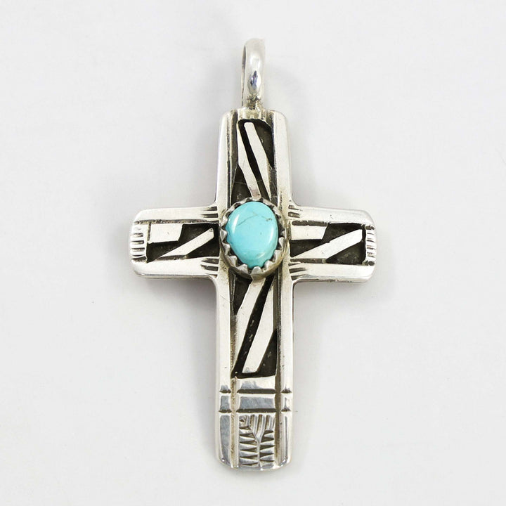 Turquoise Cross Pendant