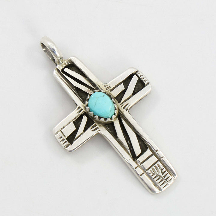 Turquoise Cross Pendant