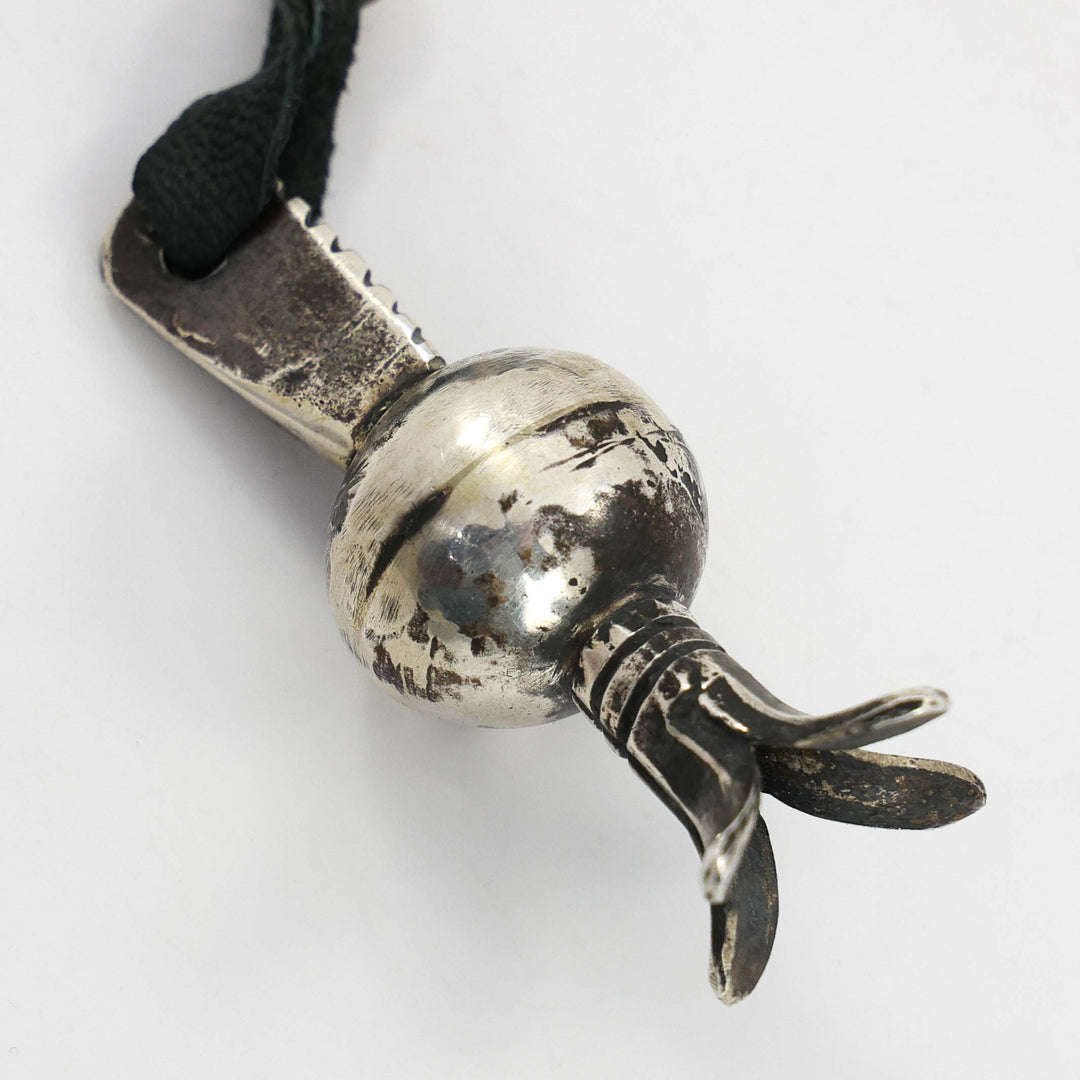 Coin Silver Squash Blossom Pendant