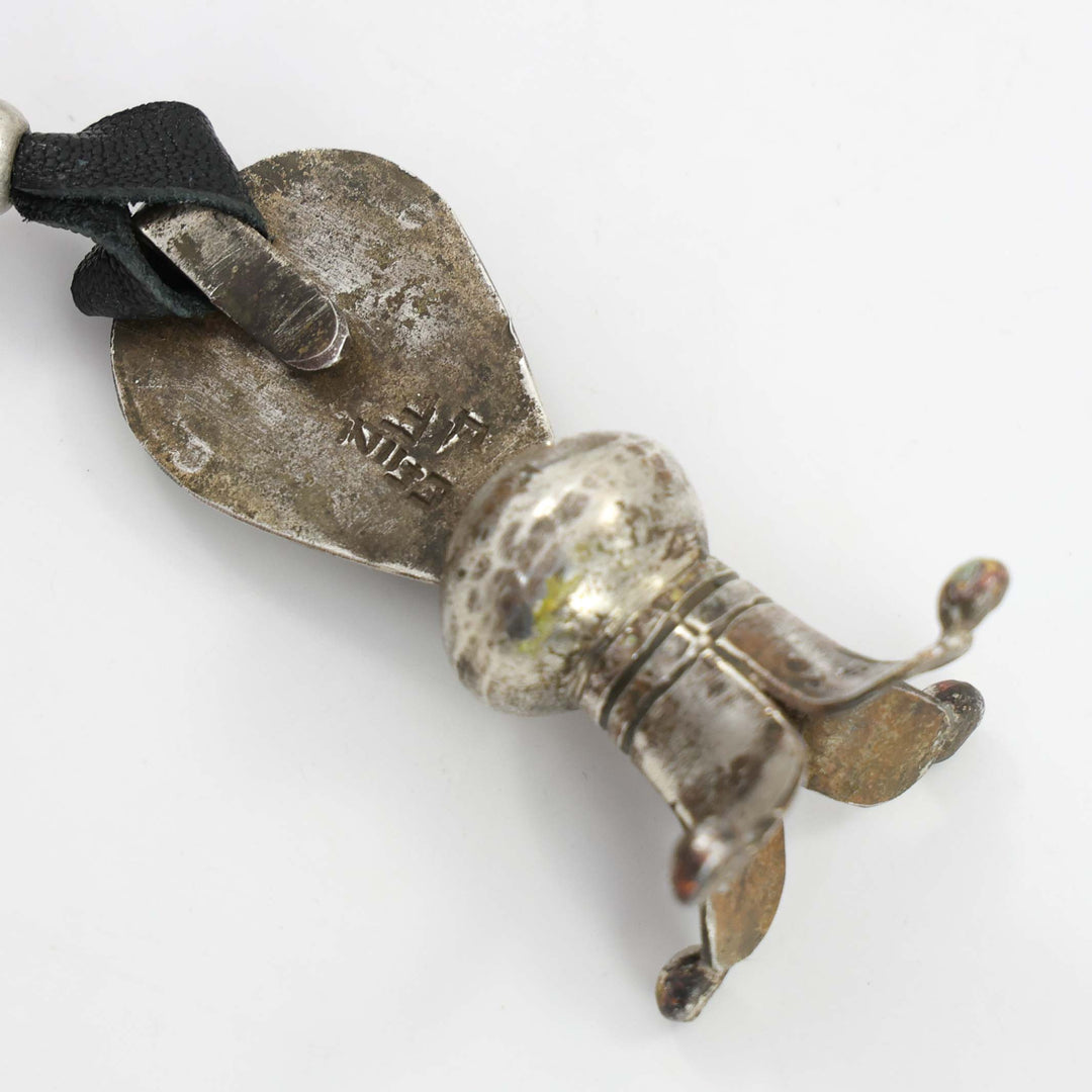 Royston Turquoise Squash Blossom Pendant