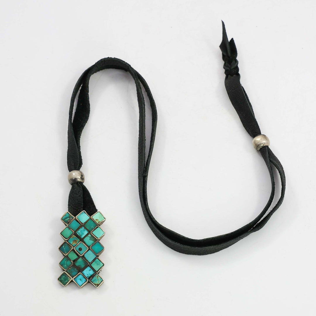 Turquoise Inlay Pendant