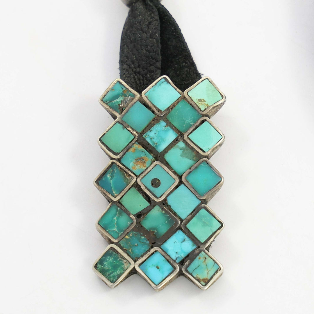 Turquoise Inlay Pendant
