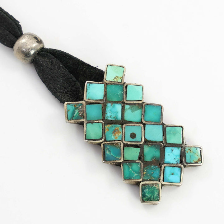 Turquoise Inlay Pendant