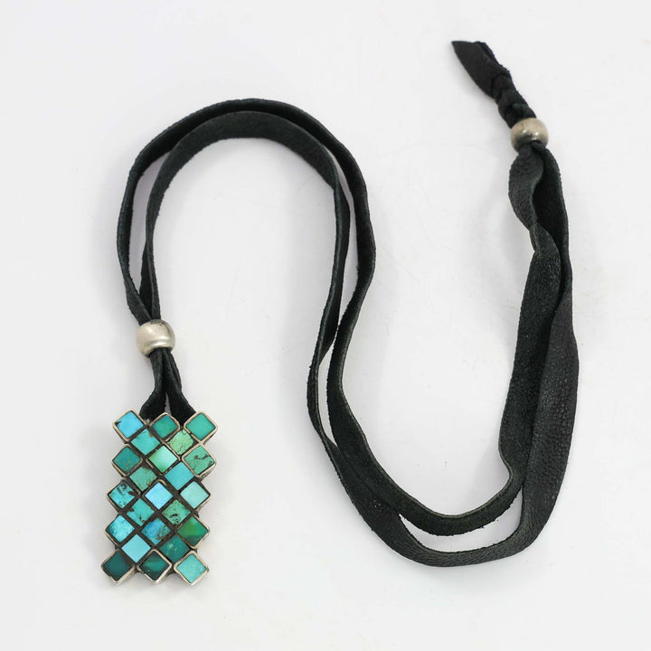 Turquoise Inlay Pendant