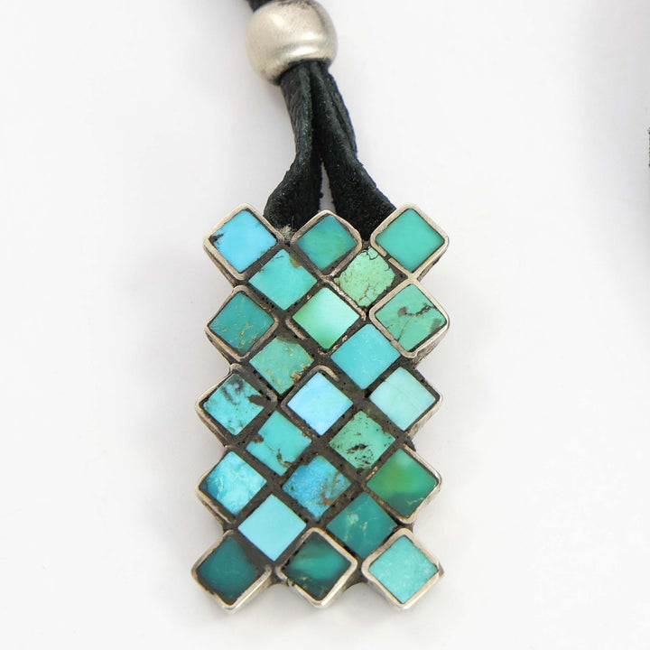 Turquoise Inlay Pendant