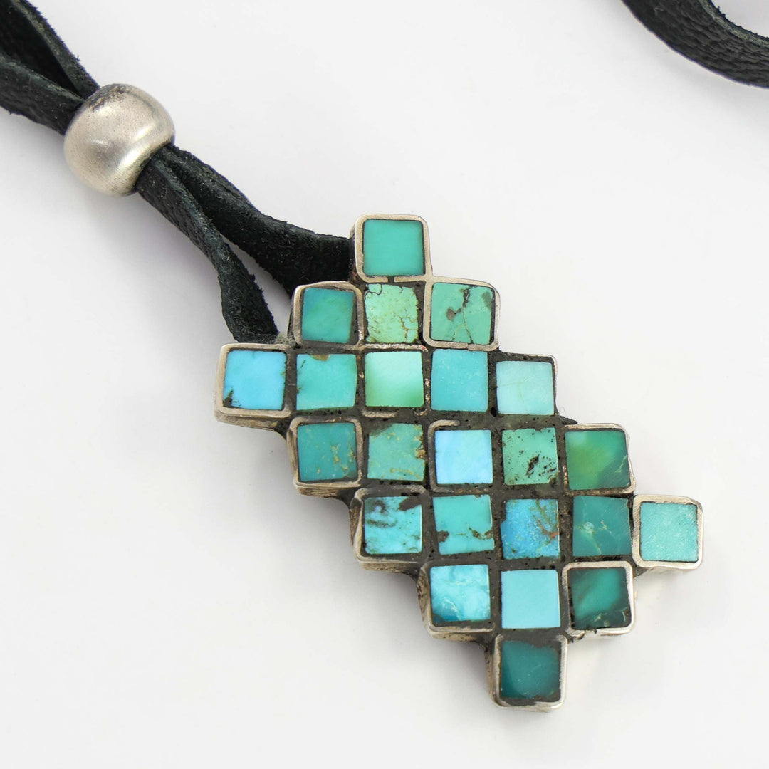 Turquoise Inlay Pendant