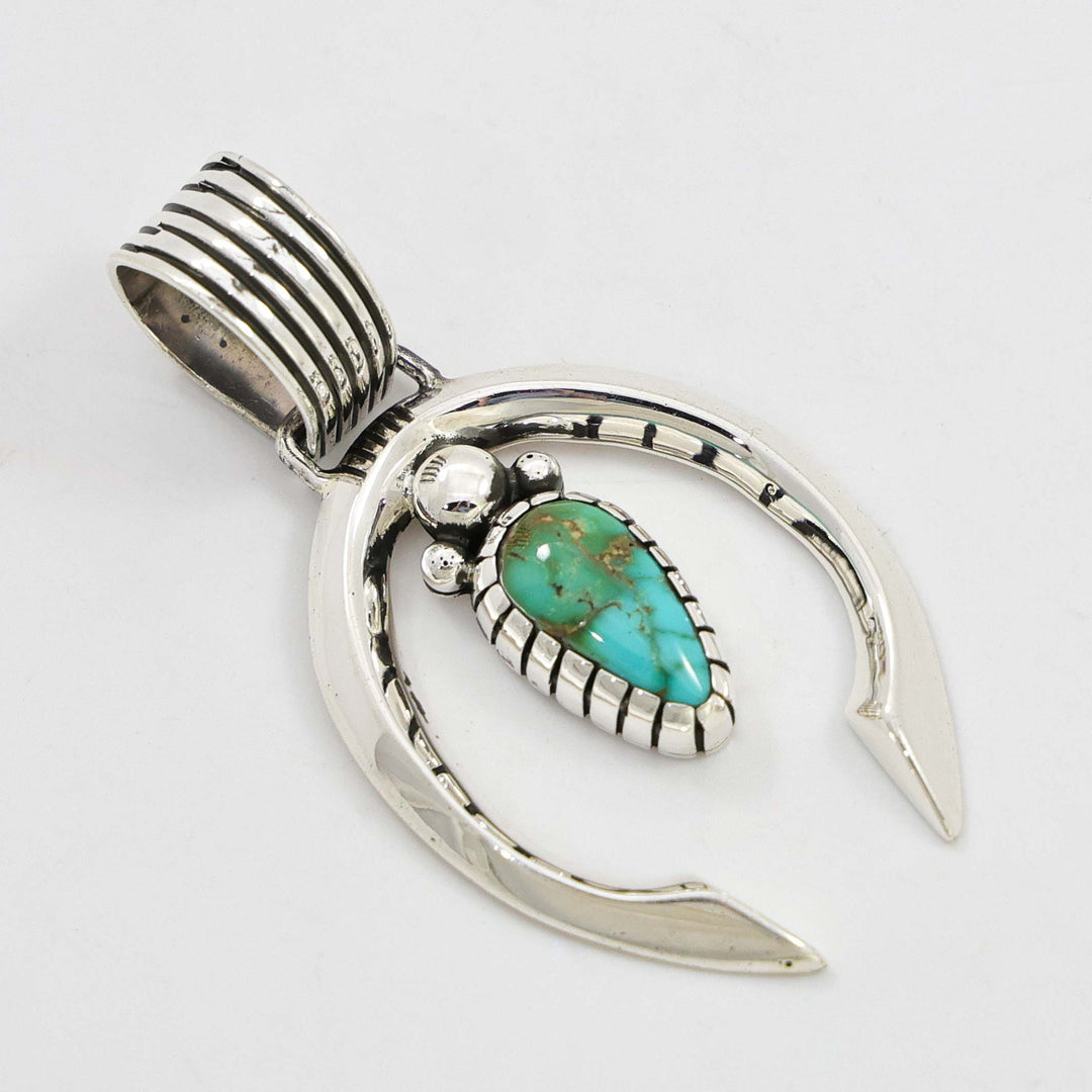 Turquoise Naja Pendant