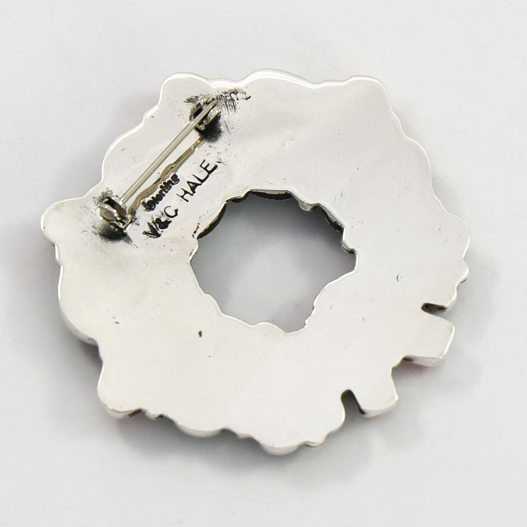 Christmas Wreath Pin