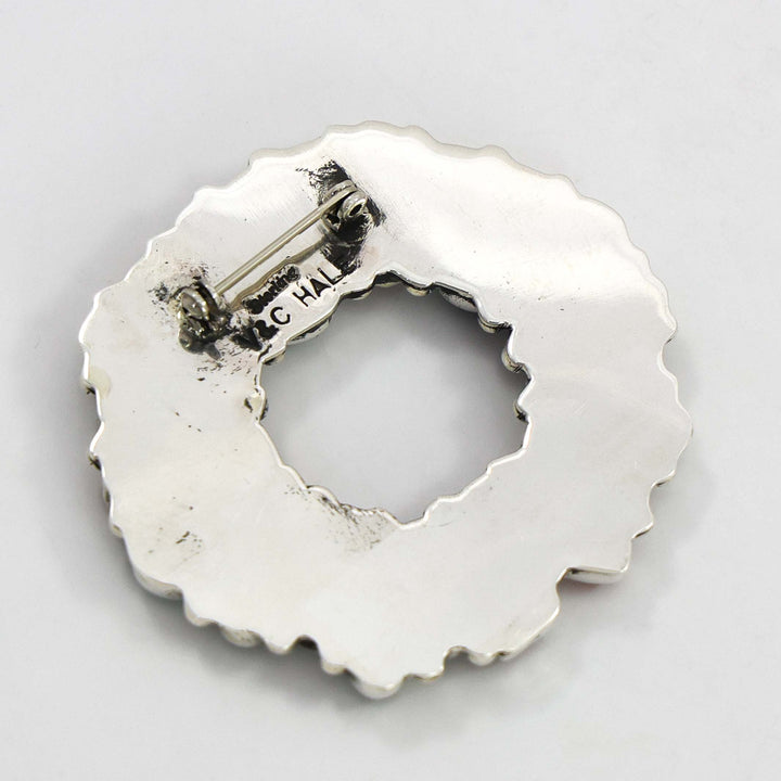 Christmas Wreath Pin