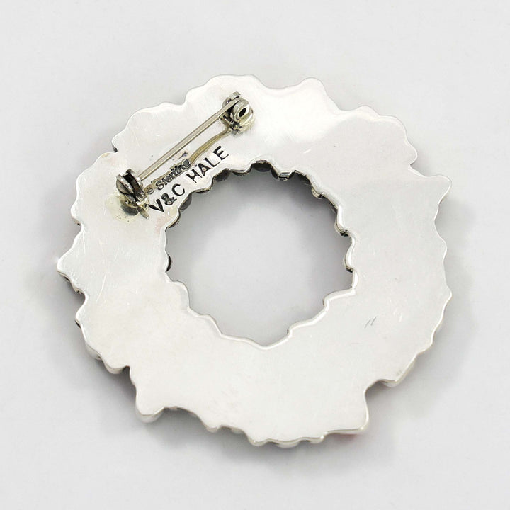 Christmas Wreath Pin