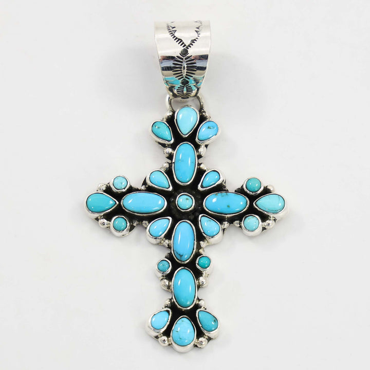 Turquoise Cross Pendant