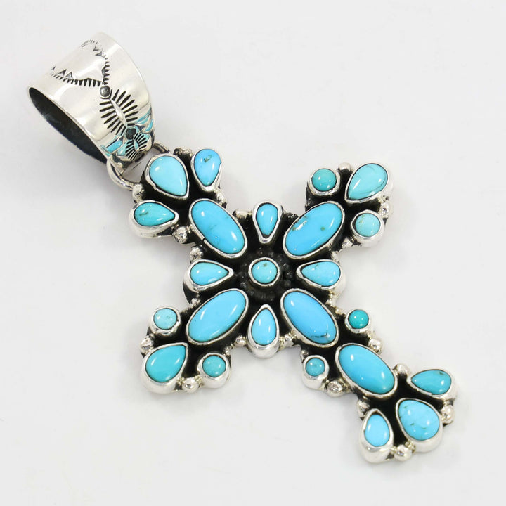Turquoise Cross Pendant