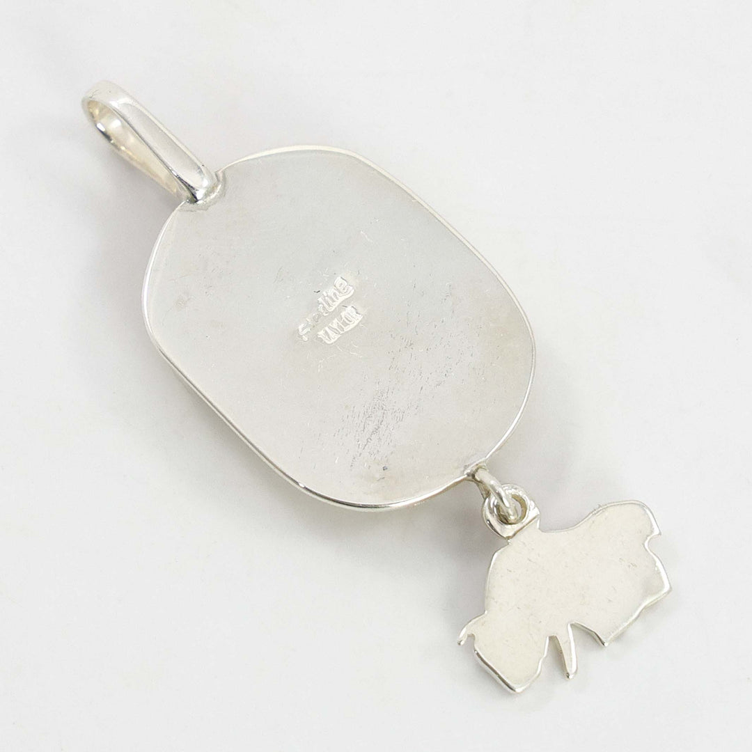 Sleeping Beauty Turquoise Pendant