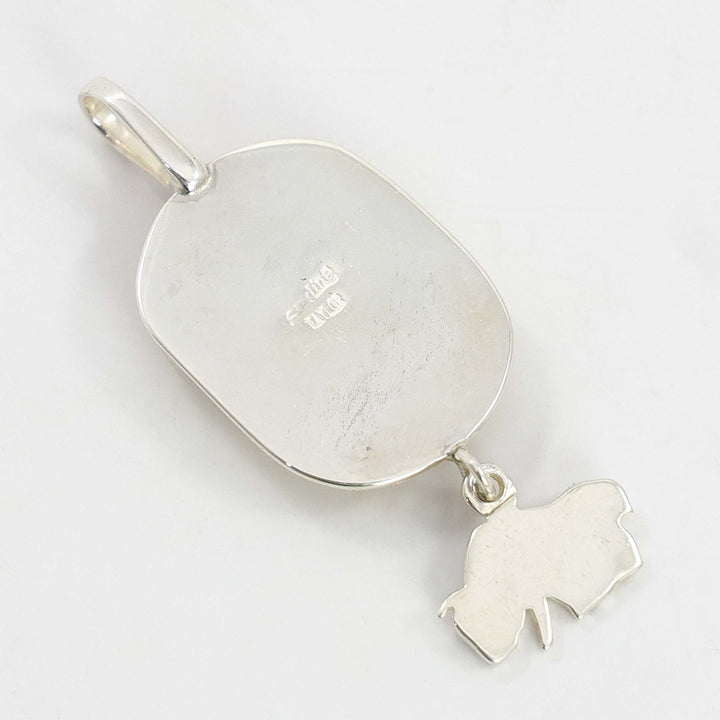 Sleeping Beauty Turquoise Pendant