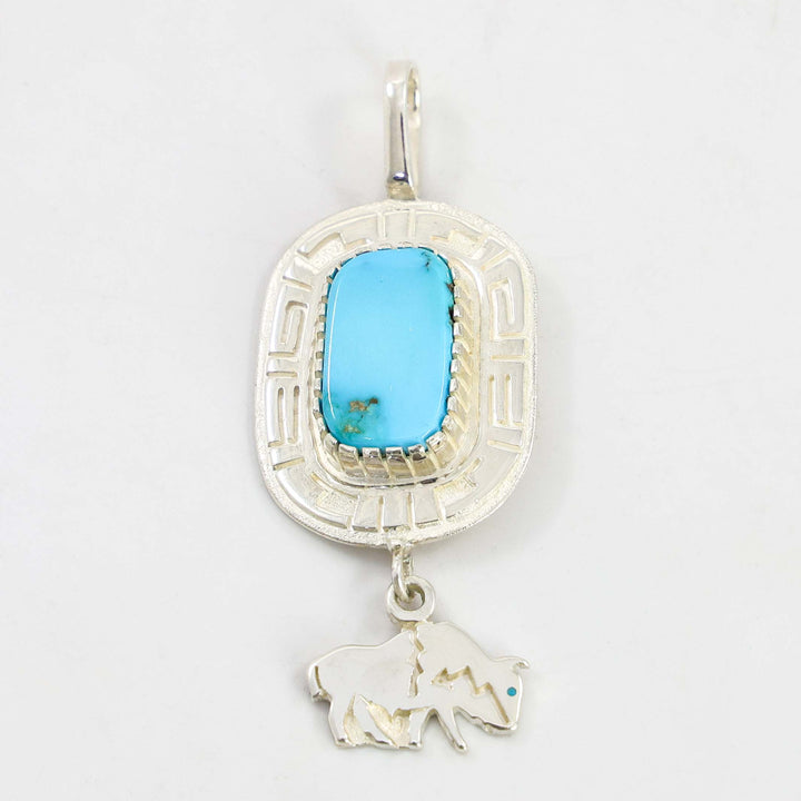 Sleeping Beauty Turquoise Pendant