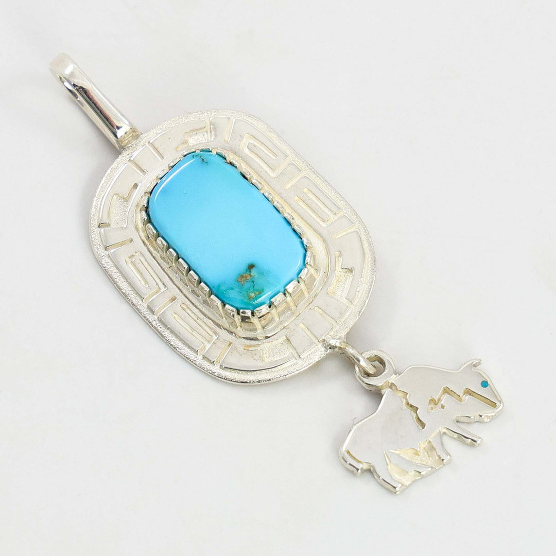 Sleeping Beauty Turquoise Pendant