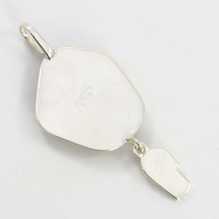 Number Eight Turquoise Pendant