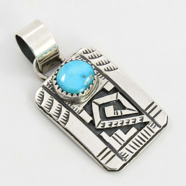 Blue Bird Turquoise Pendant