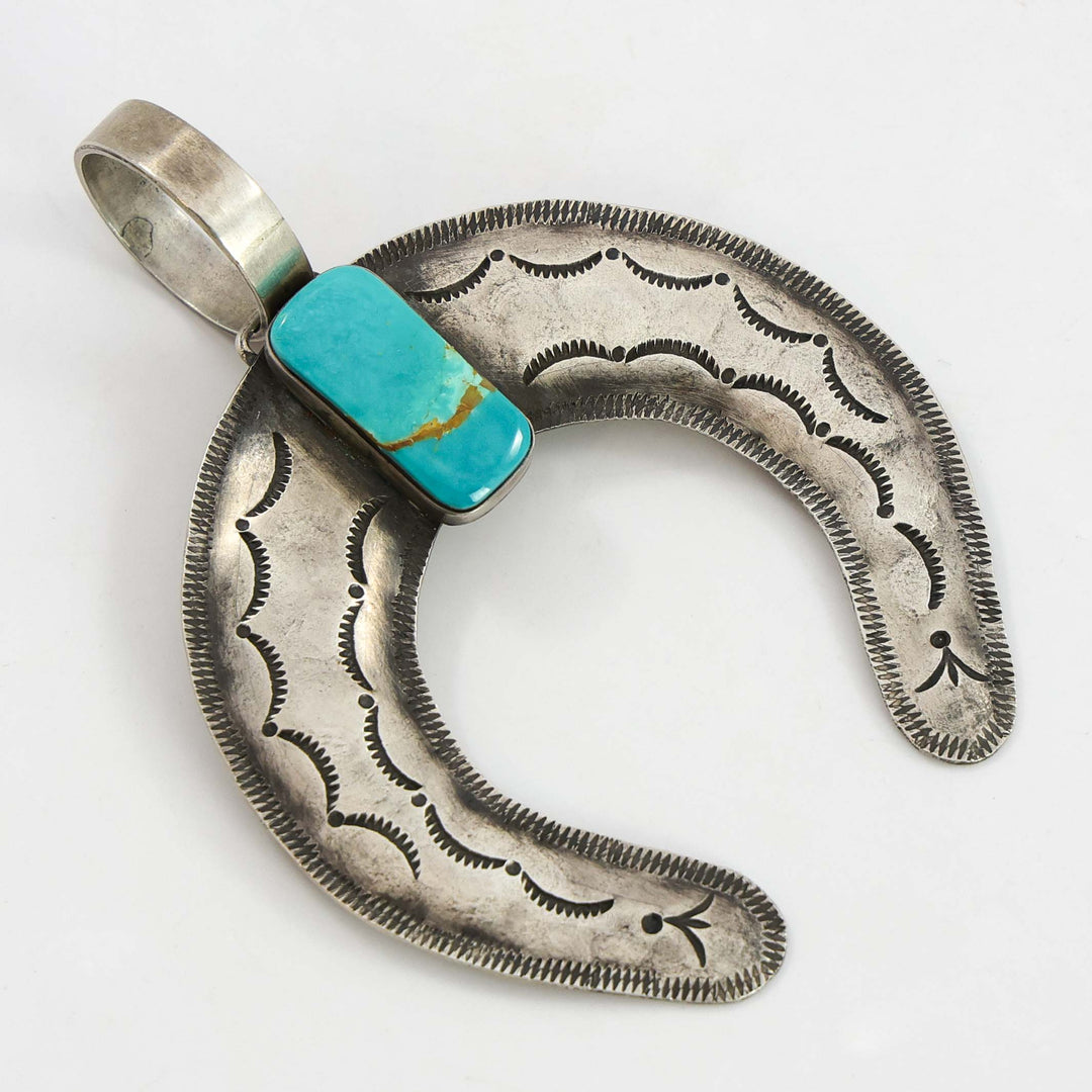 Turquoise Naja Pendant
