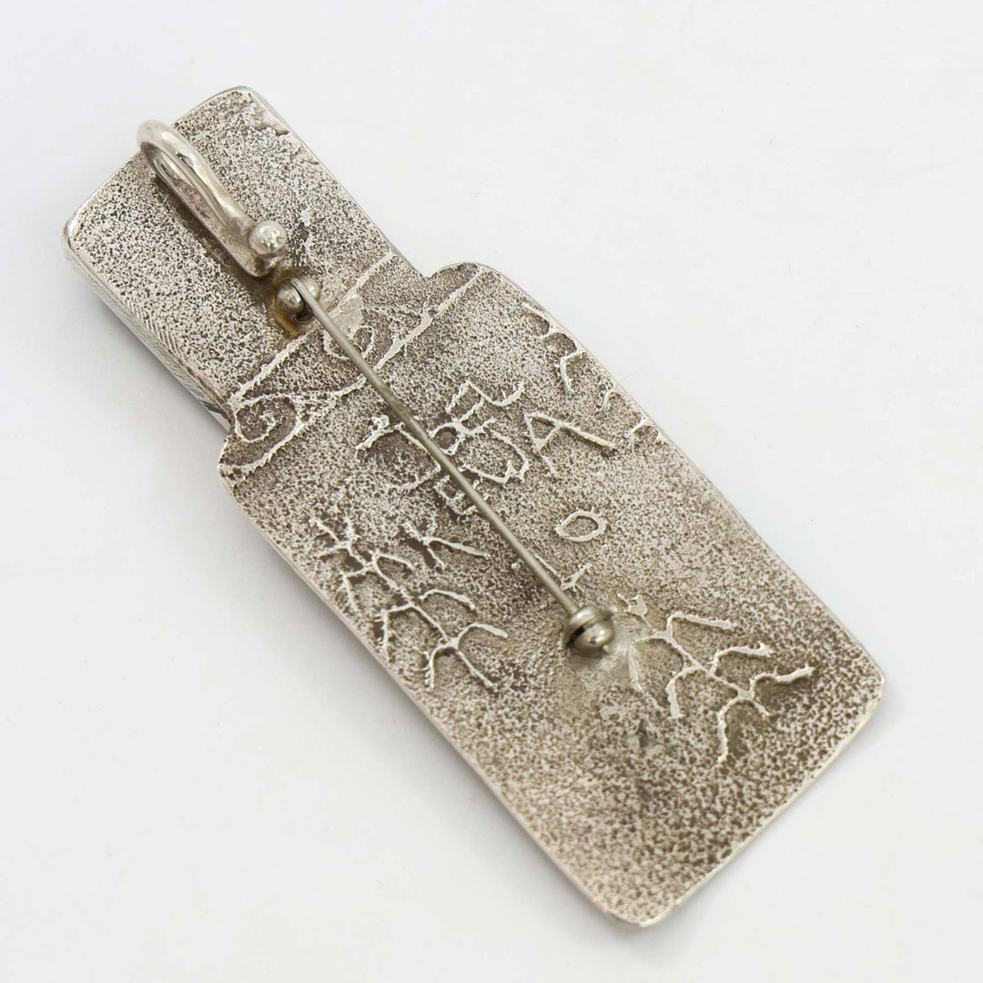 Village at Night Pin and Pendant