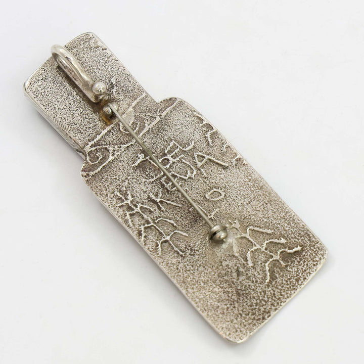 Village at Night Pin and Pendant