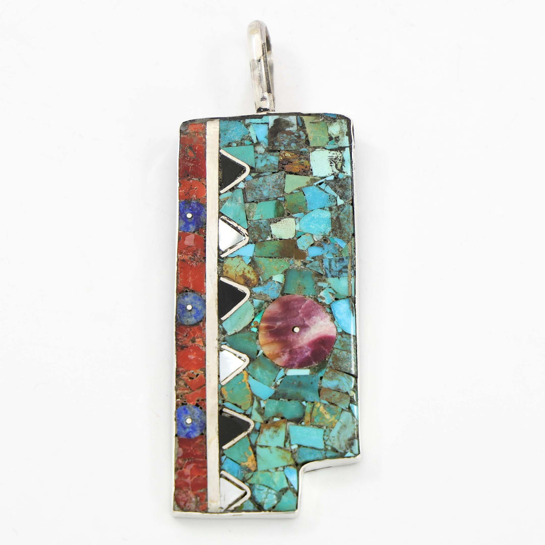Reversible Inlay Pendant