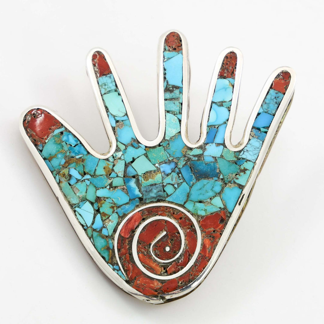Healing Hand Pin and Pendant