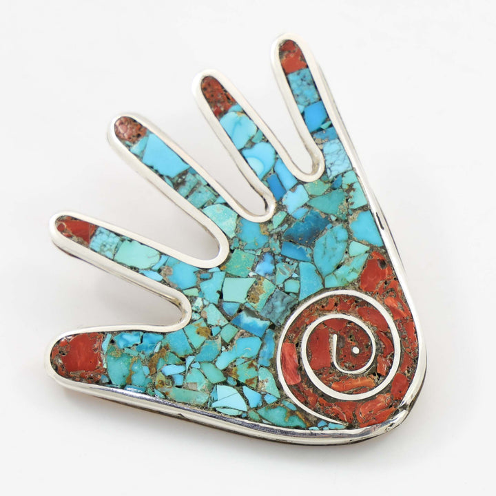 Healing Hand Pin and Pendant
