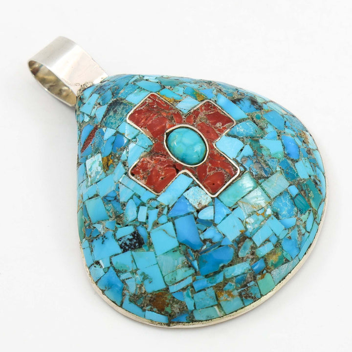 Inlay Shell Pendant