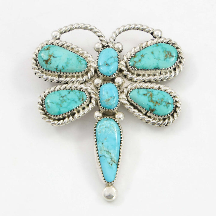 Turquoise Dragonfly Pin and Pendant
