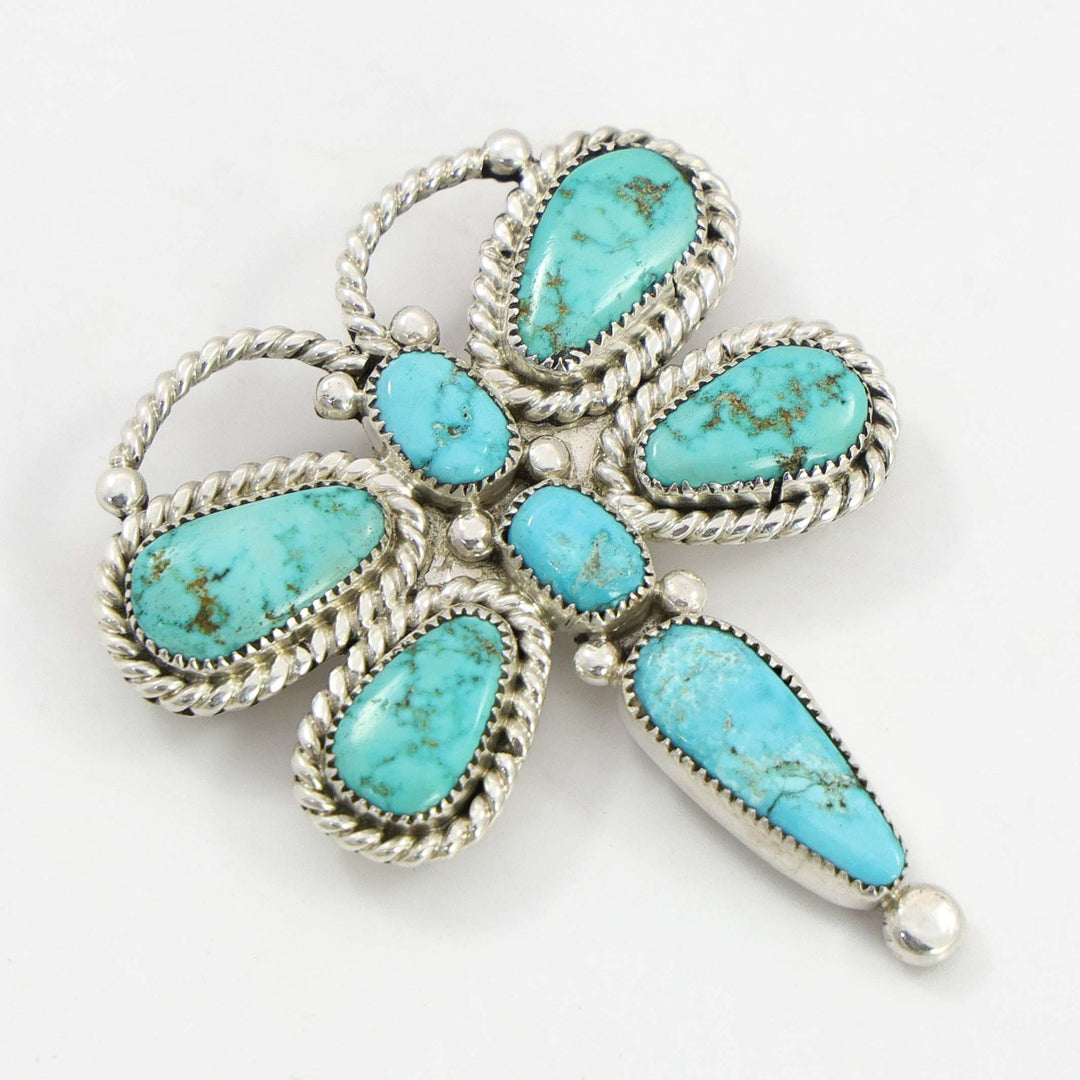 Turquoise Dragonfly Pin and Pendant