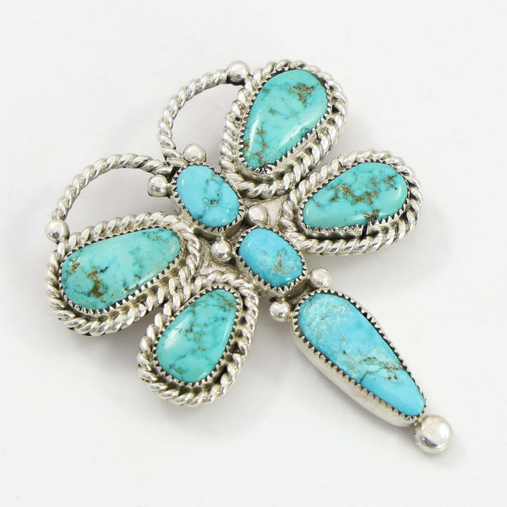 Turquoise Dragonfly Pin and Pendant
