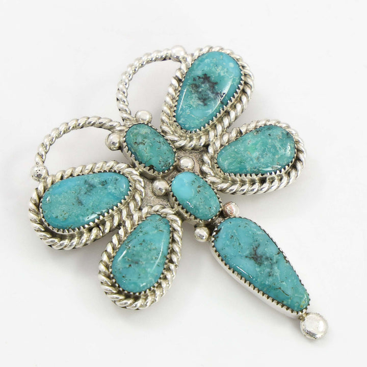 Turquoise Dragonfly Pin and Pendant