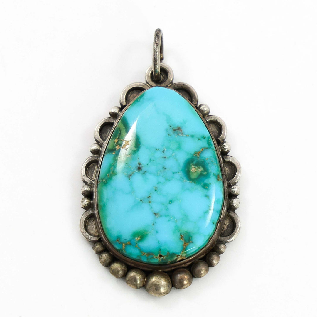 1950s Turquoise Pendant