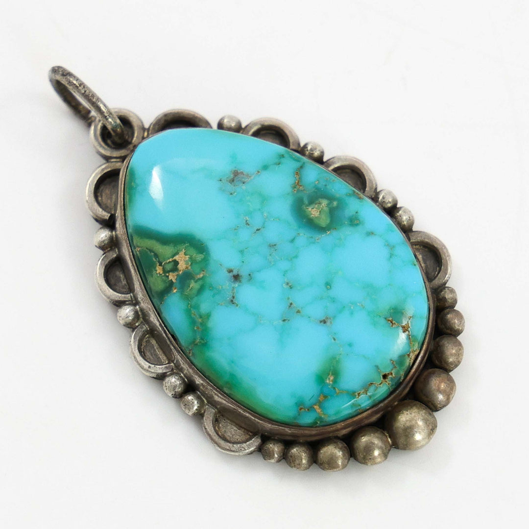 1950s Turquoise Pendant