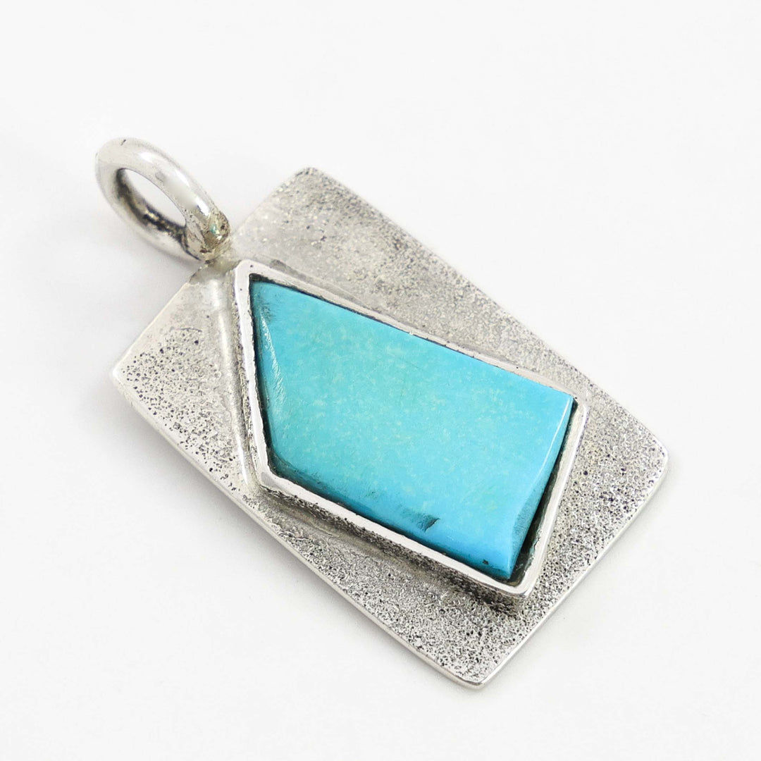 Sleeping Beauty Turquoise Pendant