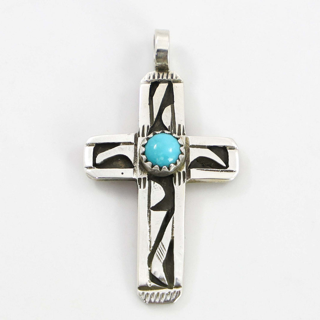 Turquoise Cross Pendant