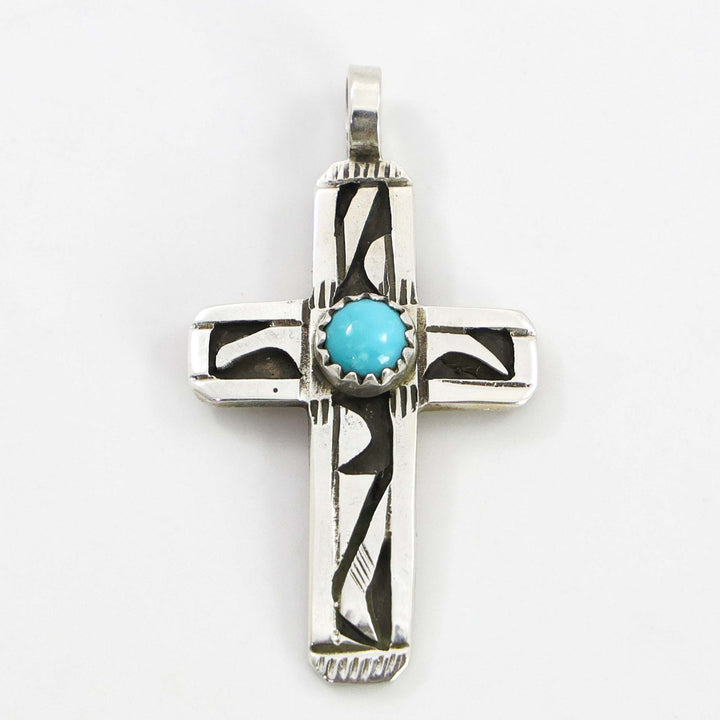 Turquoise Cross Pendant