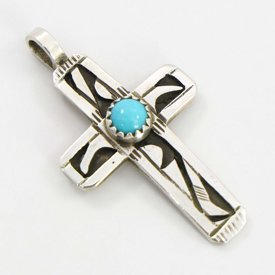Turquoise Cross Pendant