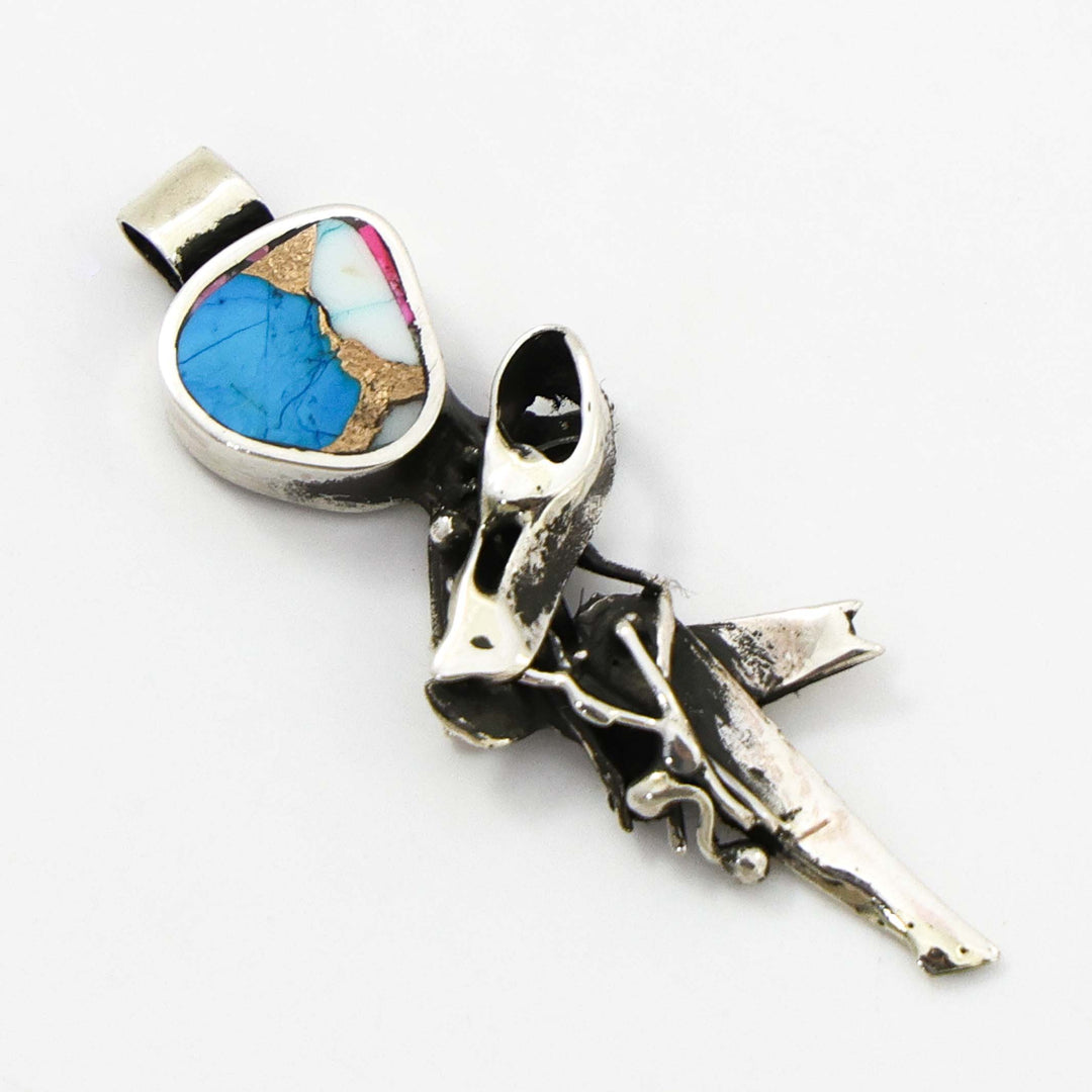 Reversible Inlay Pendant