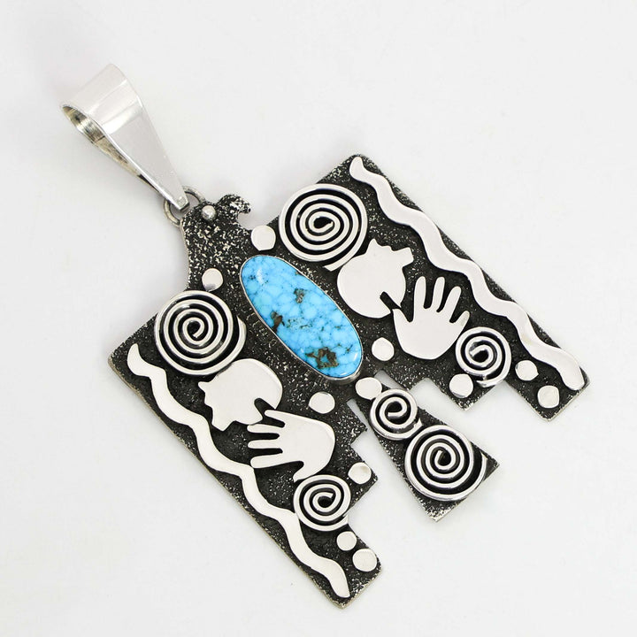 Kingman Turquoise Pendant