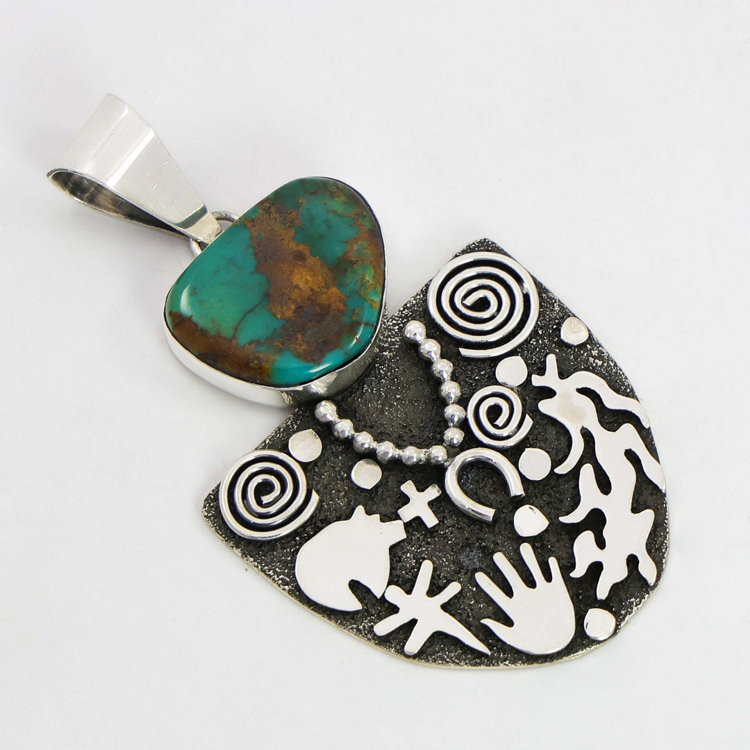 Royston Turquoise Pendant