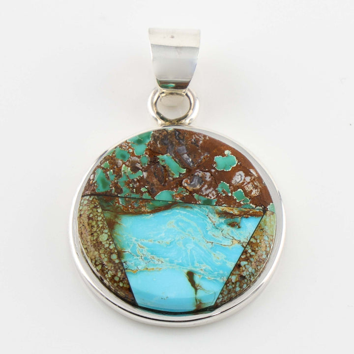 Turquoise Inlay Pendant
