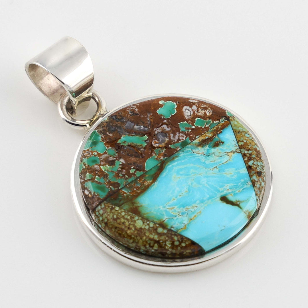 Turquoise Inlay Pendant