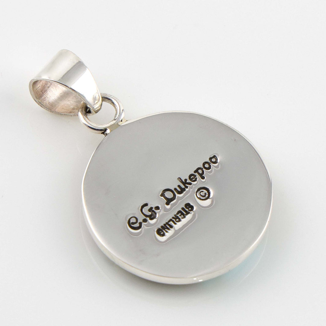 Turquoise Inlay Pendant