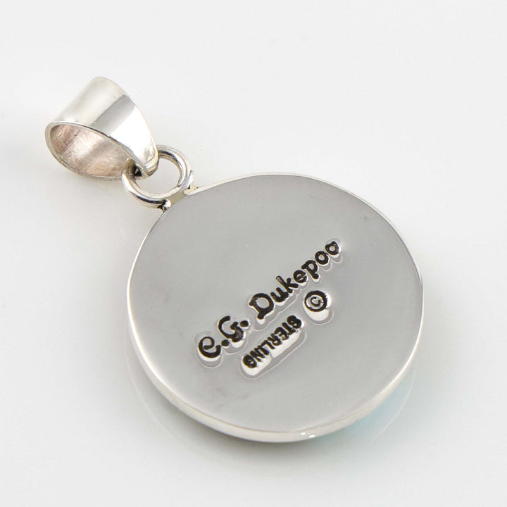 Turquoise Inlay Pendant